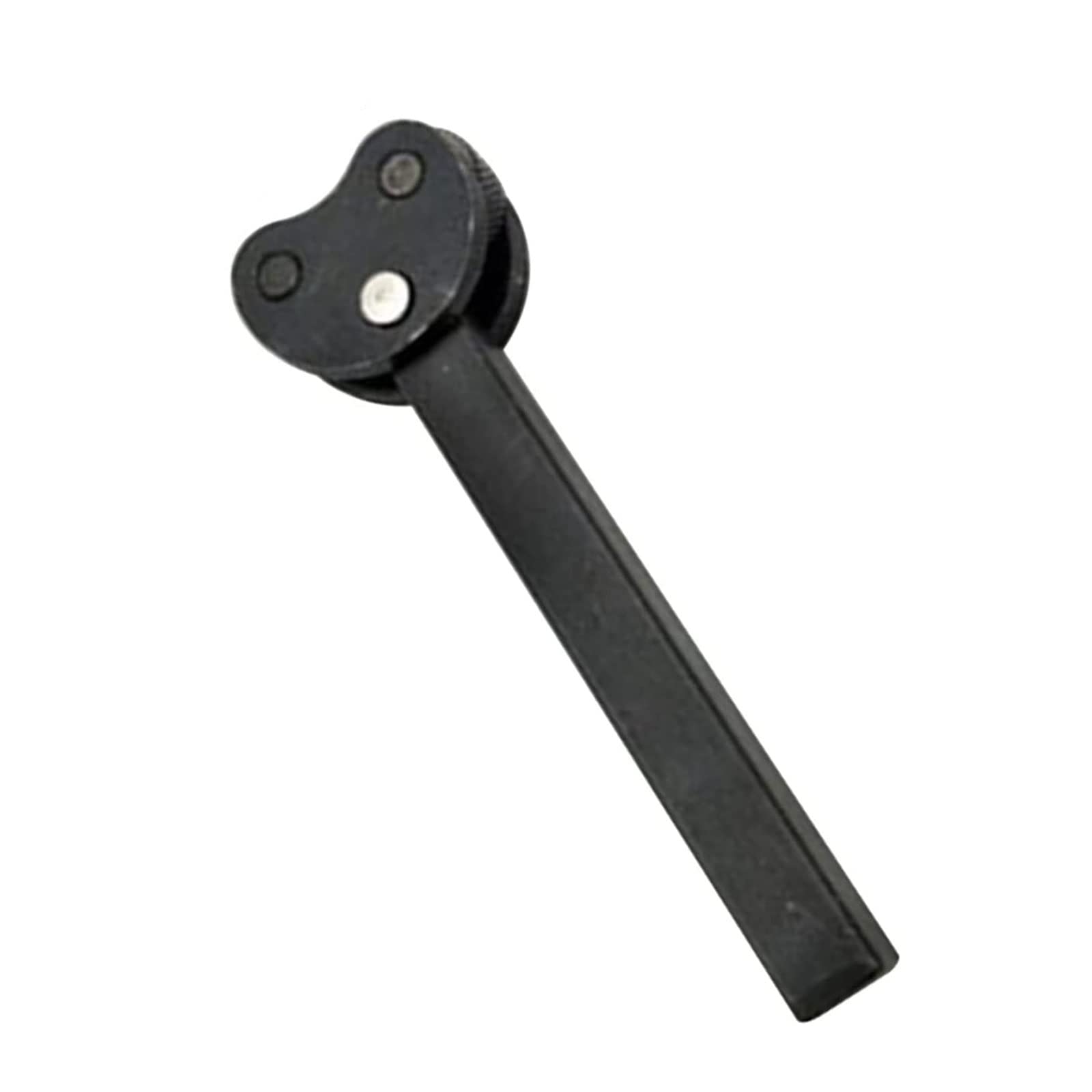 End Straight Linear Knurling Tool Holder Knurling Tool Heavy Duty 2 Knurls Rotating for Head for Lathe Lathe Holder Diagonal Wheel Engineering Machine Tools Black