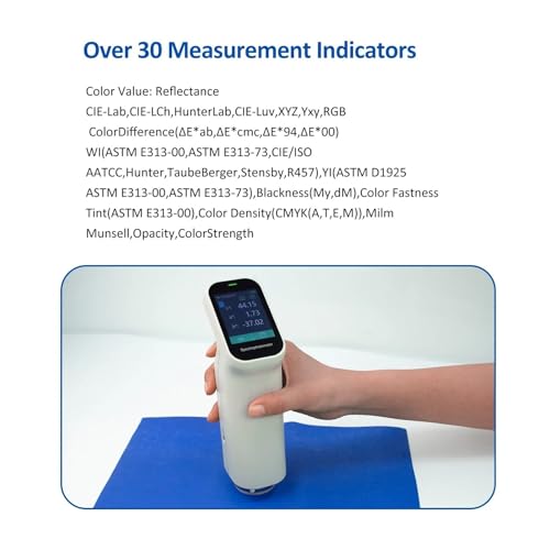 Testeur différence couleur numérique avec écran portable et calibrage automatique précis - 5