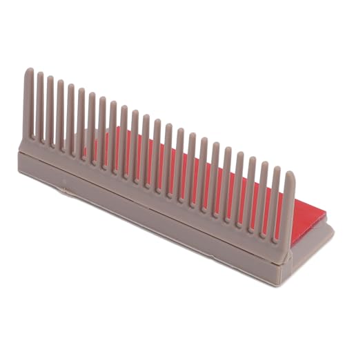 2 unidades - Accesorio para plancha de pelo: peine rectificador con dientes recubiertos de silicona, herramienta de peinado de doble cara para uso en casa y salón miniatura 7