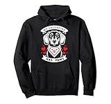 my valentine has paws bassotto cane mamma san valentino felpa con cappuccio