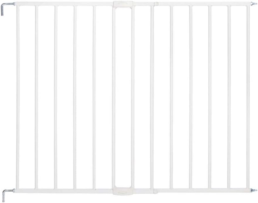 Toddleroo by North States Baby Gate for Stairs: Essential Stairway & Walkway Baby Gate, Fits Openings 24.5" - 40.25" Wide. Safety Latch, Hardware Mount. Child Gates for Doorways (30" Tall, White)