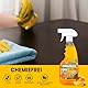PIPIHUA Holzpflege Orangenöl, Holzpolitur für Glanz und Schutz, Holzpflege und Möbelpflege, Möbelpolitur für Schränke Tische Böden 500ML