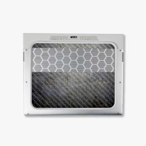 Image of MightySkins Carbon Fiber Skin Compatible with Alienware X14 R2 (2023) Full Wrap Kit - Scratched Up | Protective, Durable Textured Carbon Fiber Finish | Easy to Apply & Change Styles | Made in The USA