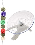 Hamster Flying Saucer, Hamster Wheel Mouse Spinner Wheel, Rat Wheel, Running Exercise Wheel for Hams
