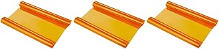 FAVOMOTO 3 Peças 30 Luzes De Neblina Matiz Filme De Vinil Luz Matiz Laranja Filme Matiz Laranja Laranja Farol Matiz Luz Adesivo Laranja Farol Matiz Laranja Auto Matiz Luzes Cor Adesivos