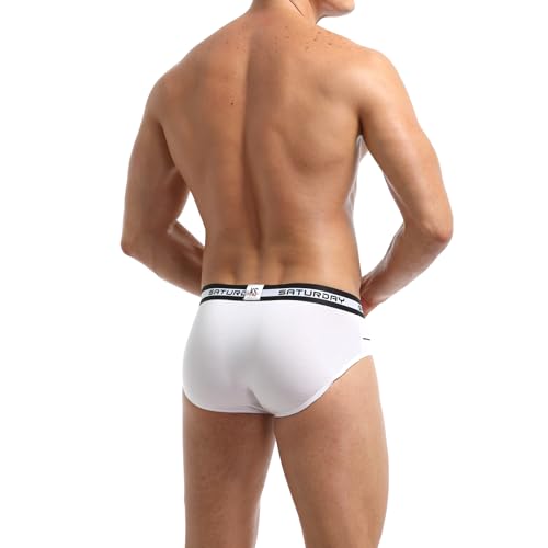 KAREN SPACE Men's Breathable Briefs Underwear Mens Moisture Wicking Underwear4