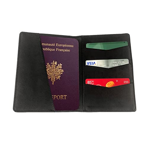 Cadeau de voyage idéal : étui passeport requins en cuir