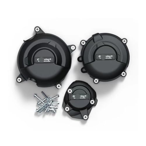 Protection moteur gauche anti-fissure et carter couvercle stator Trident 660