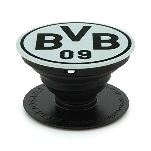 Preisvergleich Produktbild PopSockets im BVB Design, Grau