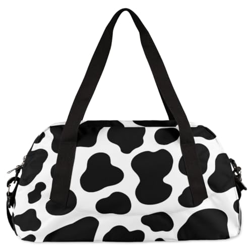 DJYQBFA Duffel Overnight Bag for Kids, Sports Gym Bag Animal Kitten Weekender Carry On Travel Tote Bag for Teen Boys Girls