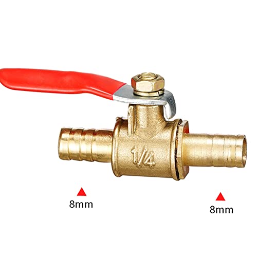 Robinet à bille de 8mm pour stopper les fuites d'eau et de carburant facilement