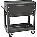 Ironton 28in. 2-Drawer Tool Cart - 30-1/2in.L x 14-1/2in.W x 33in.H, 350-Lb. Capacity