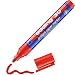 Produktbild edding 30 Brillant-Papiermarker - rot - 1 Permanent Marker wasserfest - Rundspitze 1,5-3 mm - leuchtende Farben - lichtbeständige Markierung auf Papier, Karton, Kunststoff, Metall oder Glas