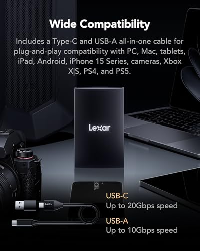SSD Portable Lexar Armor 700 1To USB 3.2 Externe Rapide pour Mac et PC - 6