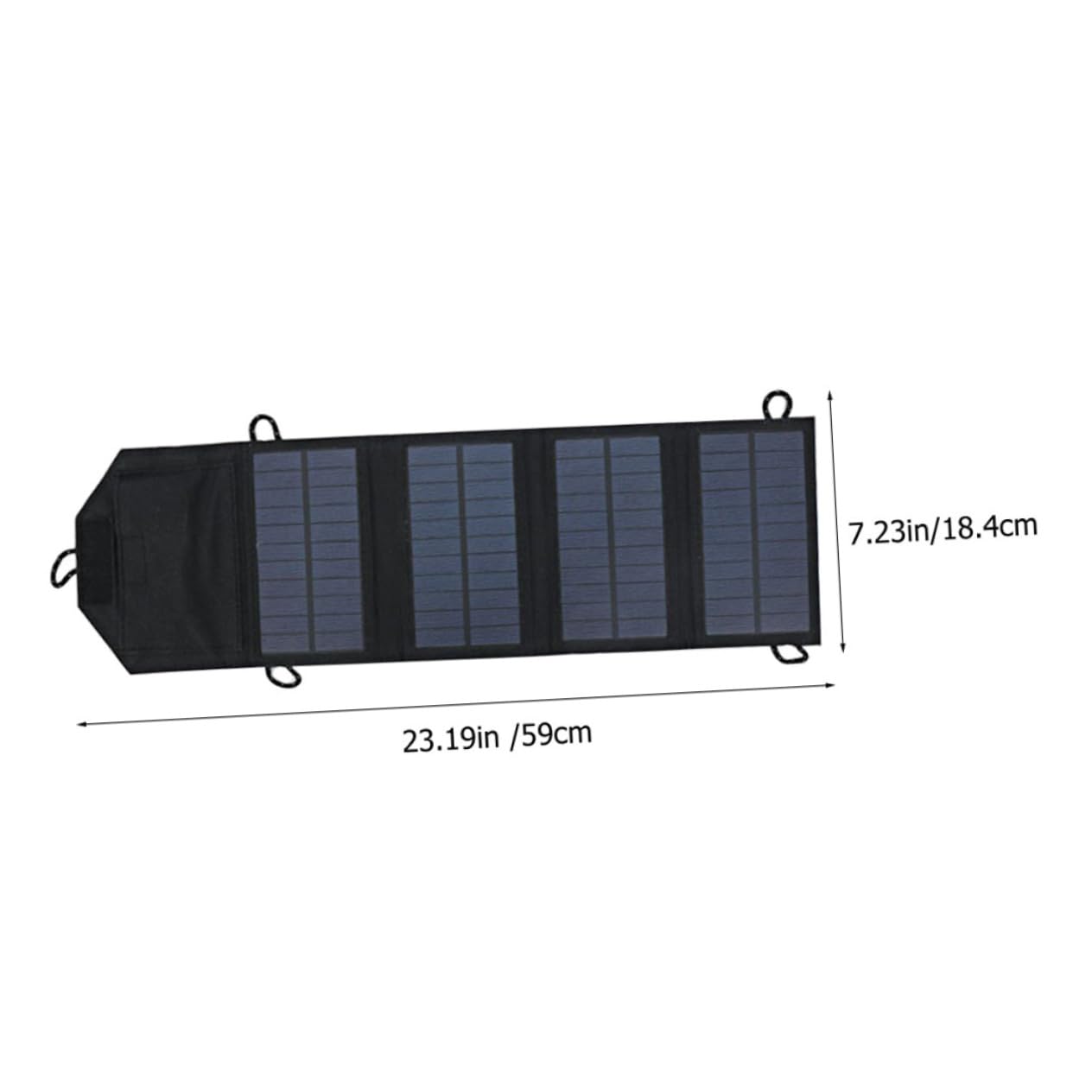 POPETPOP Professional Solar Battery Panel 10w Lightweight Solar Charger Practical for Travel Camping