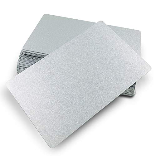 Tarjetas de visita de metal sublimación para impactar en reuniones con impresión a color