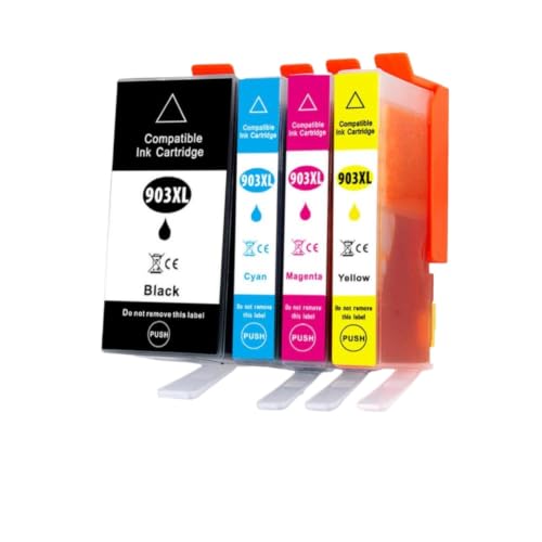 Cartouche d'encre 903XL pack de 4 pour imprimantes OfficeJet Pro 6950 6960 6970