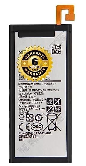 Image of Original EB- BG570ABE Battery for Samsung J5 Prime BG570 / G5700 Battery with 6 Month Warranty ***(Y0000091)