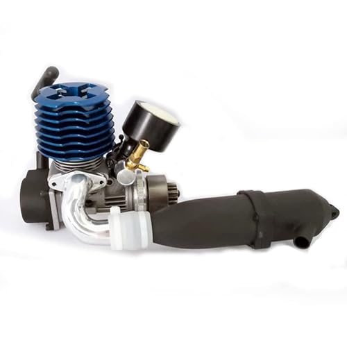 Fc 18 Nitro Engine With Flywheel Clutch Exhaust Pipe For Vrx Racing 1/10 Rc Cars Rh1001 Truck Rh1006 Buggy Rh1008 Dt5 - (Color: Yellow) #TOP6