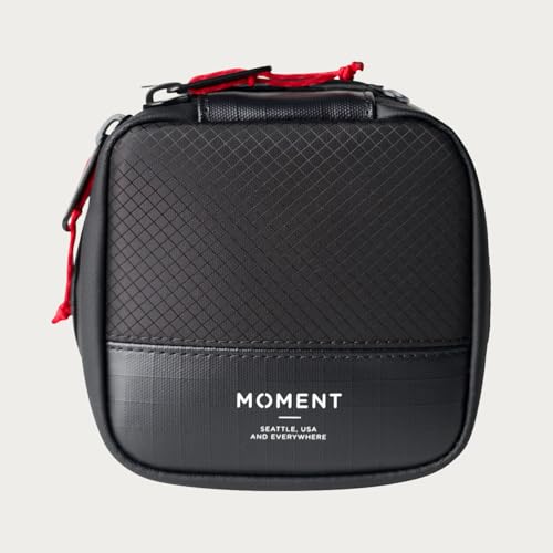 Moment Weatherproof Mobile Lens Carrying Case – Protective Travel Pouch for Mobile Filmmaking & Photography Gear [2-Lens]