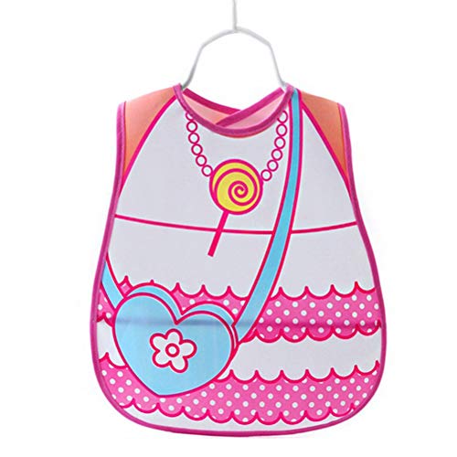 TOYMYTOY 8 Pezzi Bavaglino Neonati Impermeabile