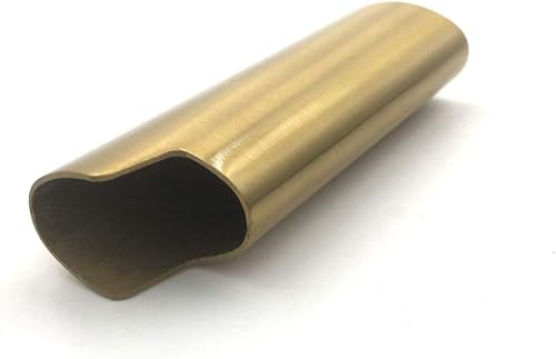 Miniatura 6 de Funda para encendedor de metal para encendedor BIC de tamaño matrimonial J6 (latón)