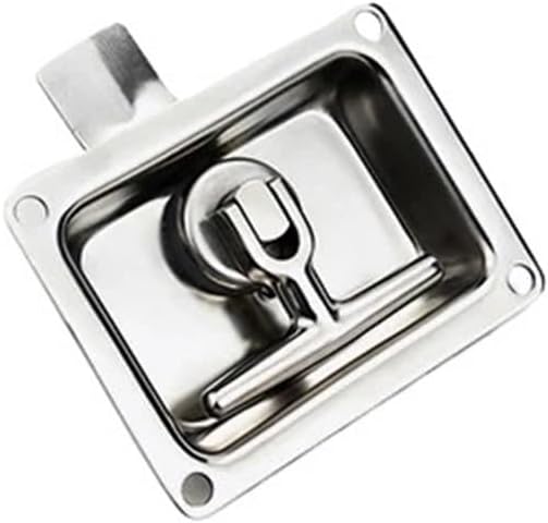 D1080 Panel LockT Type Handle Stainless Steel Handle Trailer RV Truck 1Pcs