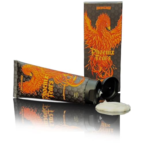 Ink Permanent Phoenix Tears Tattoo Aftercare Cream, Healing Ointment with Panthenol, Moisturizing Lotion, After Sun Care, Moisturizer Tattoo Cream for New Tattoos, Unscented