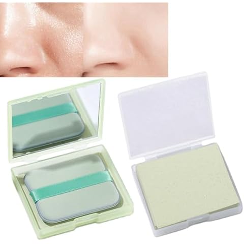 HIVETZ 400pcs Green Tea Blotting Paper Cover
