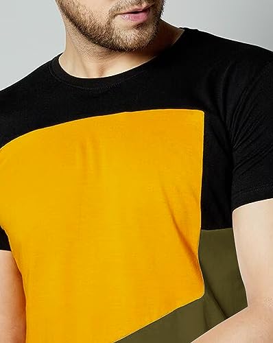 Image of EYEBOGLER T-Shirt for Men || Half Sleeves Men's T-Shirt || Solid Round Neck || Multicolor Tshirt