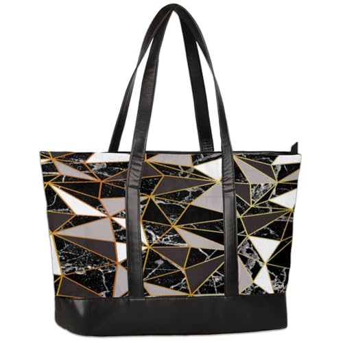 PU Leather Tote Women Weekender Bag Shopper Handbag Travel Purse