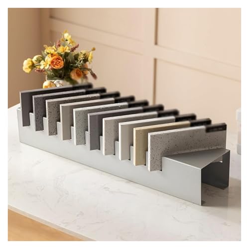 Présentoir de bureau pour dalles de marbre et support de carreaux de sol pour showroom