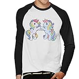 My Little Pony Moonstone Symmetry Men's Baseball Long Sleeved T-Shirt