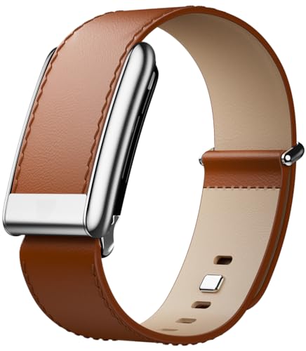 iprisu Premium Genuine Leather Replacement Band Compatible with WHOOP 5.0 One Peak & Life Durable Comfortable Wrist Strap | Not for WHOOP Gen 4