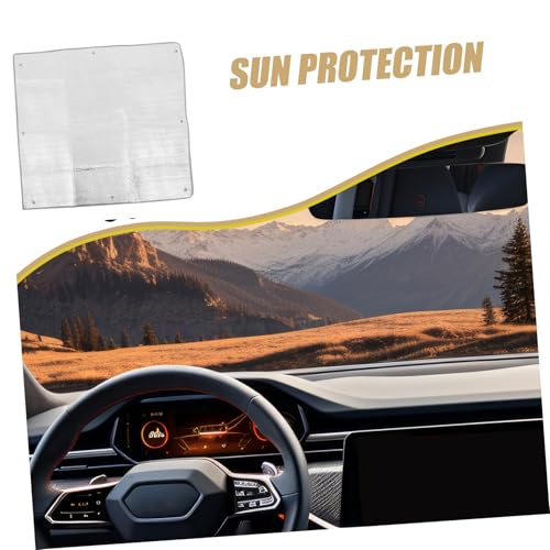 Vinilo protector térmico para ventana 110x100 cm plateado miniatura 5