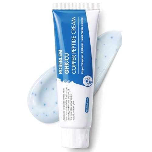 GHK-Cu Copper Peptide Face Cream with Multi-Peptide Complex & Niacinamide
