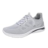 Gsg9 - Zapatos deportivos de moda para primavera y verano para hombre, parte inferior plana, malla ligera, transpirable, sin cordones, cómodos, color sólido, características simples: zapatos de verano