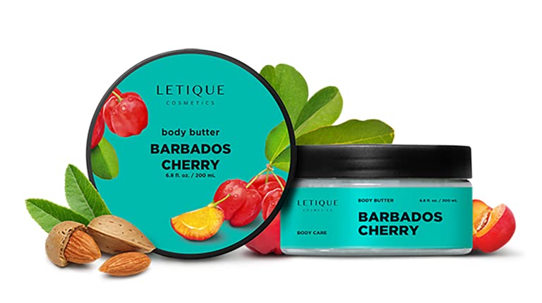 Letique Mantequilla corporal Barbados Cherry 6.8 onzas líquidas