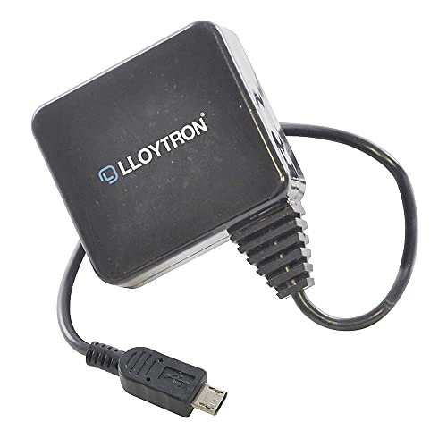 Lloytron 1000mA Micro USB Phone & USB Charger