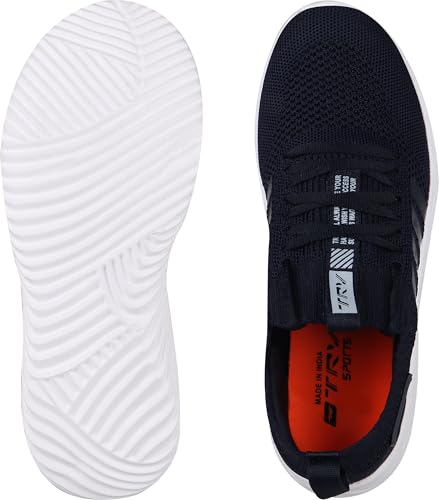 Image of TRV KnitComfort Laceup Sneaker-Lightweight Breathable Walking Shoe for dailywear N-95-P