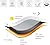 RICHIE Waterproof Firewood Racks Covers, 8FT Logs Wood Storage Outdoor Holder Cover, Heavy Duty 600D Fabric with PVC Coating, Grey