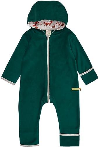 loud + proud Unisex Baby Fleece, Gots Zertifiziert Overall, Bottle, 74-80 EU
