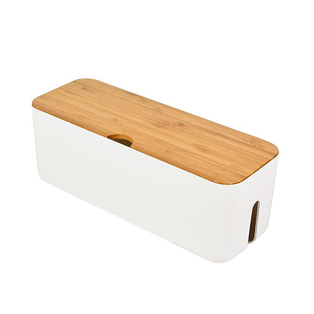 Boîte anti-poussière pour cacher les multiprises et dissimuler des blocs d'extension au sol