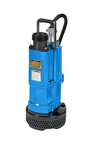 Tsurumi NK2-15; Heavy Duty Submersible dewatering Pump, 2hp, 115-220V, 3" Discharge