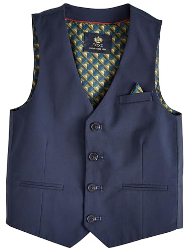 Gilet garçon Next en coton premium et finitions unies
