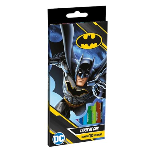 Tris Lapis Cor Batman 12 Cores, 604831