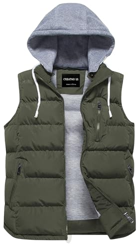 CREATMO US Women's Hooded Vest
