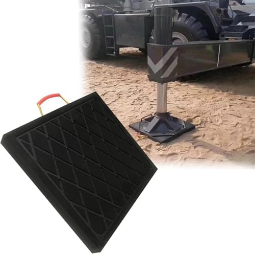 Heavy Duty Crane Outrigger Pads - Leveling Blocks for Ultimate Stability on Bucket Trucks, Wreckers & Heavy Equipment - Durable, Non-Slip Design for Safe Operation