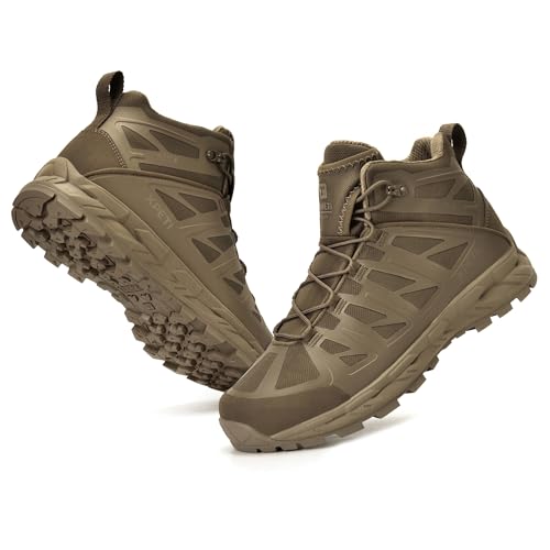 Image of XPETI Men's Stealth Mid Tactical Boots