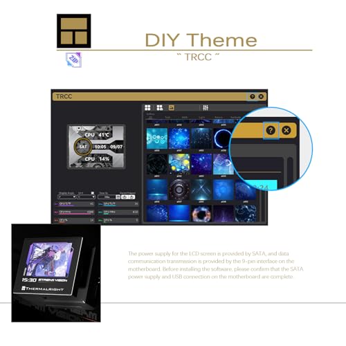 Refroidisseur liquide Thermalright Stream Vision 360 contre la surchauffe CPU sur socket AM5